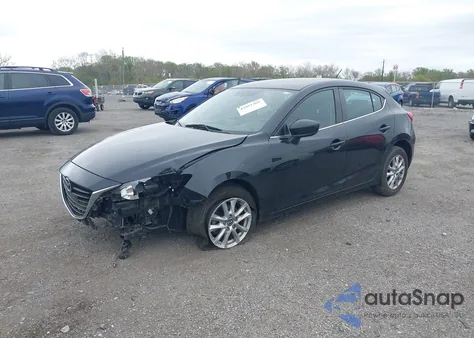 2015 Mazda Mazda3 I Touring z USA, uszkodzony, nr VIN 3MZBM1L76FM185394
